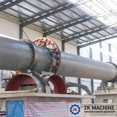 Máquina 800*8000m m del secador rotatorio del polvo del yeso para el sector de la construcción