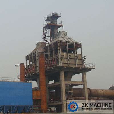 Precalentador vertical del equipo muy eficiente de la calcinación para la cadena de producción del cemento