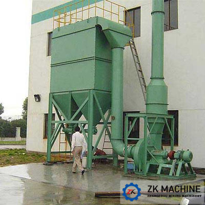 Equipo de la eliminación del polvo del molino del cemento, puliendo con chorro de arena el sistema de eliminación del polvo