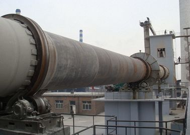 maquinaria de la planta del cemento 300TPD, voltaje de la aduana de la planta del cemento del horno rotatorio