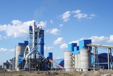 Alta cadena de producción del cemento de la productividad, operación fácil de pulido de la planta del cemento