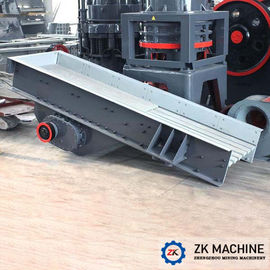 Máquina vibrante de funcionamiento del alimentador del establo para la industria de la preparación de menas de la mina