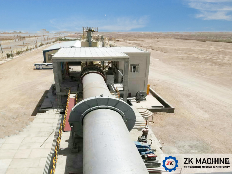 Línea de producción de cal activa de 800T/D con instalación en el campo y servicio postventa