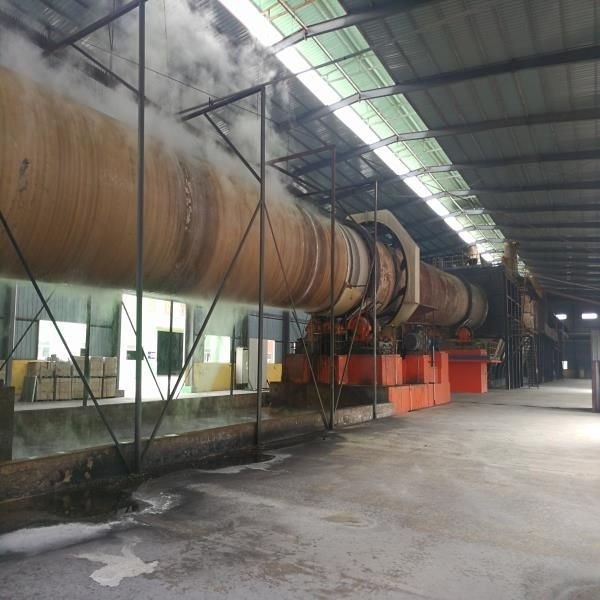 Equipo de calcinación de cenizas de hornos eléctricos Horno rotativo de óxido de zinc con capacidad de 400-1000 T/D
