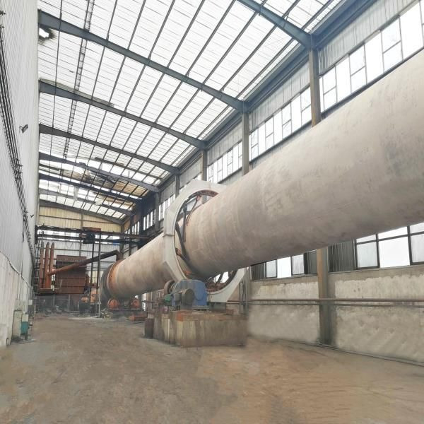 Equipo de calcinación de cenizas de hornos eléctricos Horno rotativo de óxido de zinc con capacidad de 400-1000 T/D