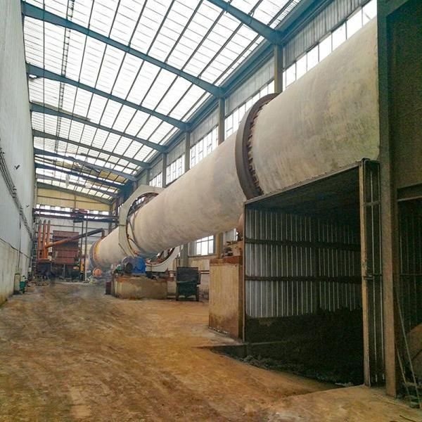 Horno giratorio de óxido de zinc de motor CA de 7,5 a 75 KW Horno giratorio para la extracción de zinc de diversas materias primas