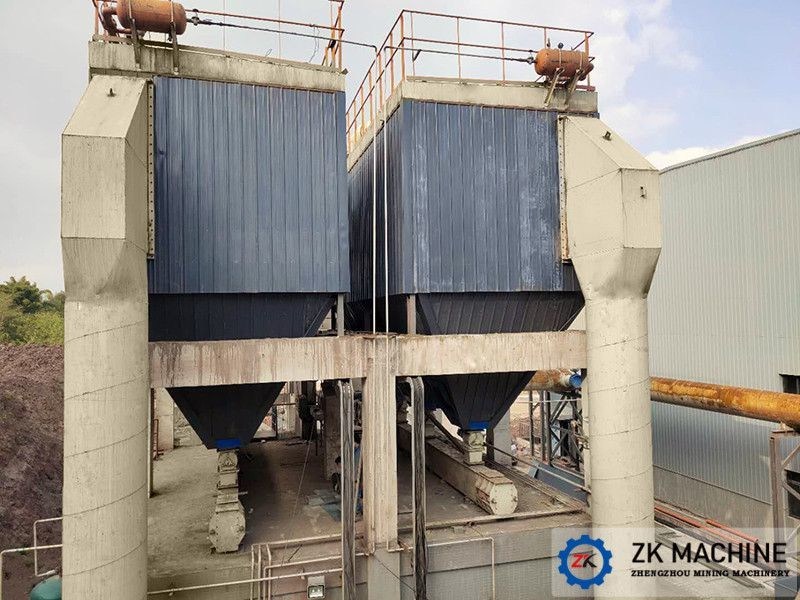 Máquina de filtro de bolsas de molino de cemento de promoción con motor de CA con concentración de polvo de salida ≤ 30 mg/m3