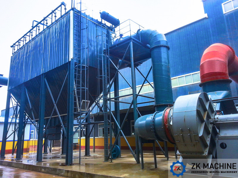 Equipo de recogida de polvo industrial Sistema de filtro de bolsas con alta eficiencia de limpieza