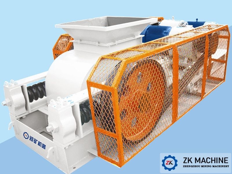 Máquina de trituración de carbón con doble diente de rodillos de 100T/h Gran capacidad de producción