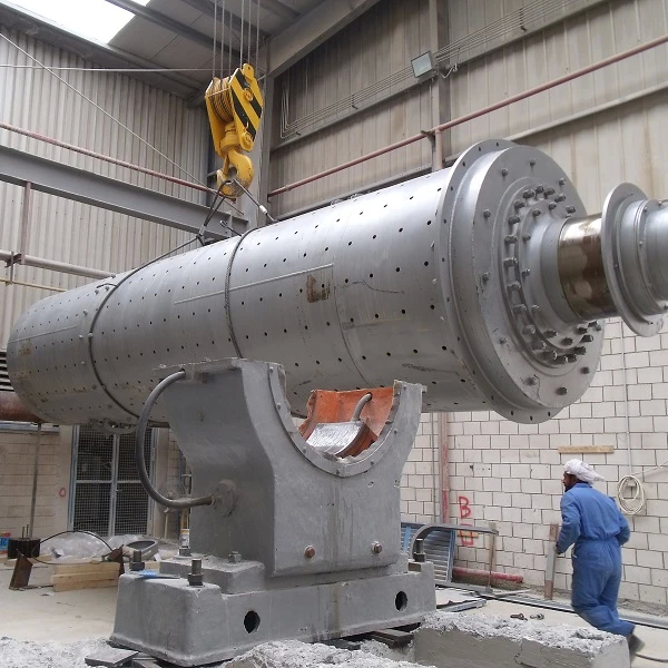 Molino de trituración de bolas de aluminio con forro de acero de aleación de manganeso y bolas de cerámica