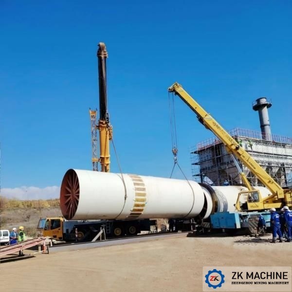 Solución de alto rendimiento para secadora rotativa de mineral de níquel con alta eficiencia de secado