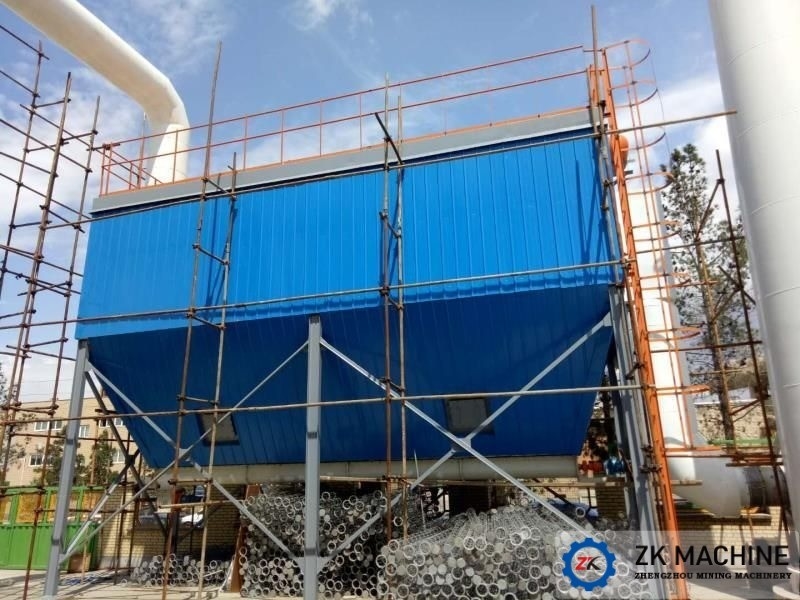 Equipo de recogida de polvo industrial Sistema de filtro de bolsas con alta eficiencia de limpieza