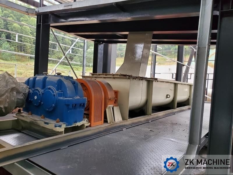 Línea de producción LECA horno giratorio de cerámsita para la venta con piezas de repuesto