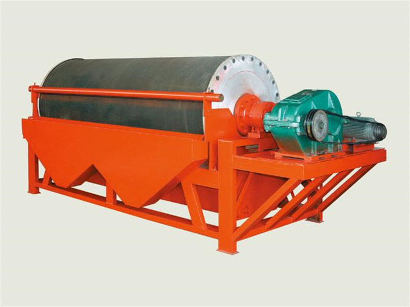 Separación magnética de mineral de hierro húmedo/seco