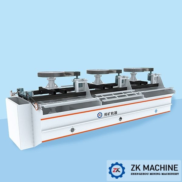 Máquina de flotación de mineral de hierro para volumen 1-100 M3 y separación óptima