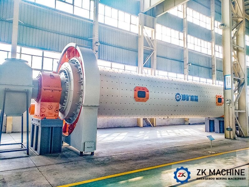 Molino de bolas de proceso seco 6.5-24 T Medio de molienda y potencia del motor para molienda precisa