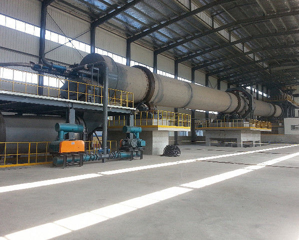 Aceite que fractura la cadena de producción del horno rotatorio de Proppant mantenimiento conveniente de 0.8-105 t/h