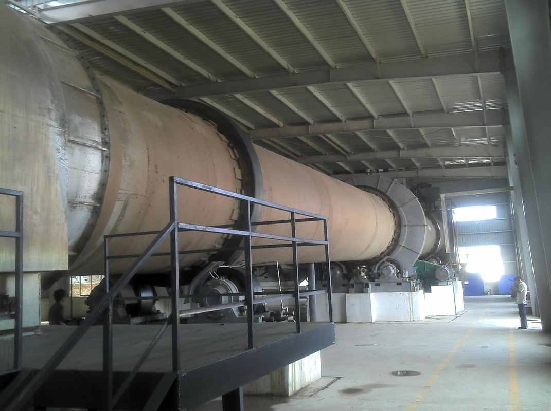 La luz de 0.8-105 t/h amplió la estructura razonable de la planta global del horno rotatorio de la arcilla