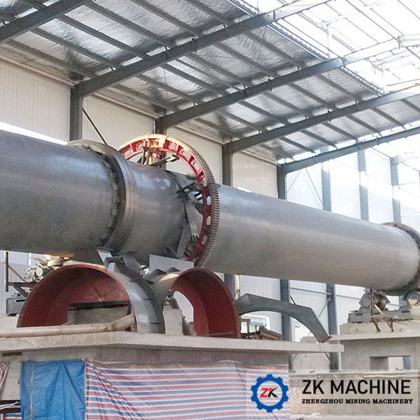 Secador de tambor de gran capacidad de rotación industrial para piedra caliza con motor de 7.5-160kw