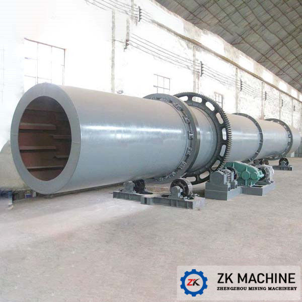 Secador de tambor de gran capacidad de rotación industrial para piedra caliza con motor de 7.5-160kw