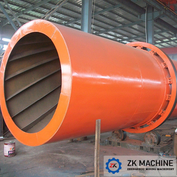 Secador de tambor de gran capacidad de rotación industrial para piedra caliza con motor de 7.5-160kw
