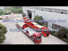 150m Kiln línea de producción de cal activa de remolacha azucarera tratamiento de lodo residual para producir