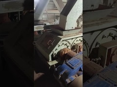 Granulador de material de partículas pequeñas de diámetro 275 mm 5.8TPH de doble rodillo