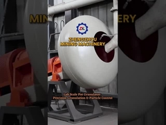 Equipo de granulador de paneles de disco pequeño de gran capacidad profesional confiable